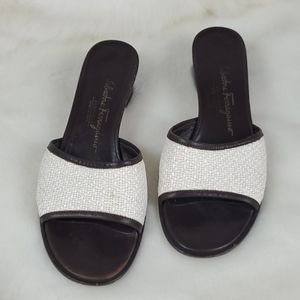 Salvatore Ferragamo Boutique sandals slid shoes women size 7